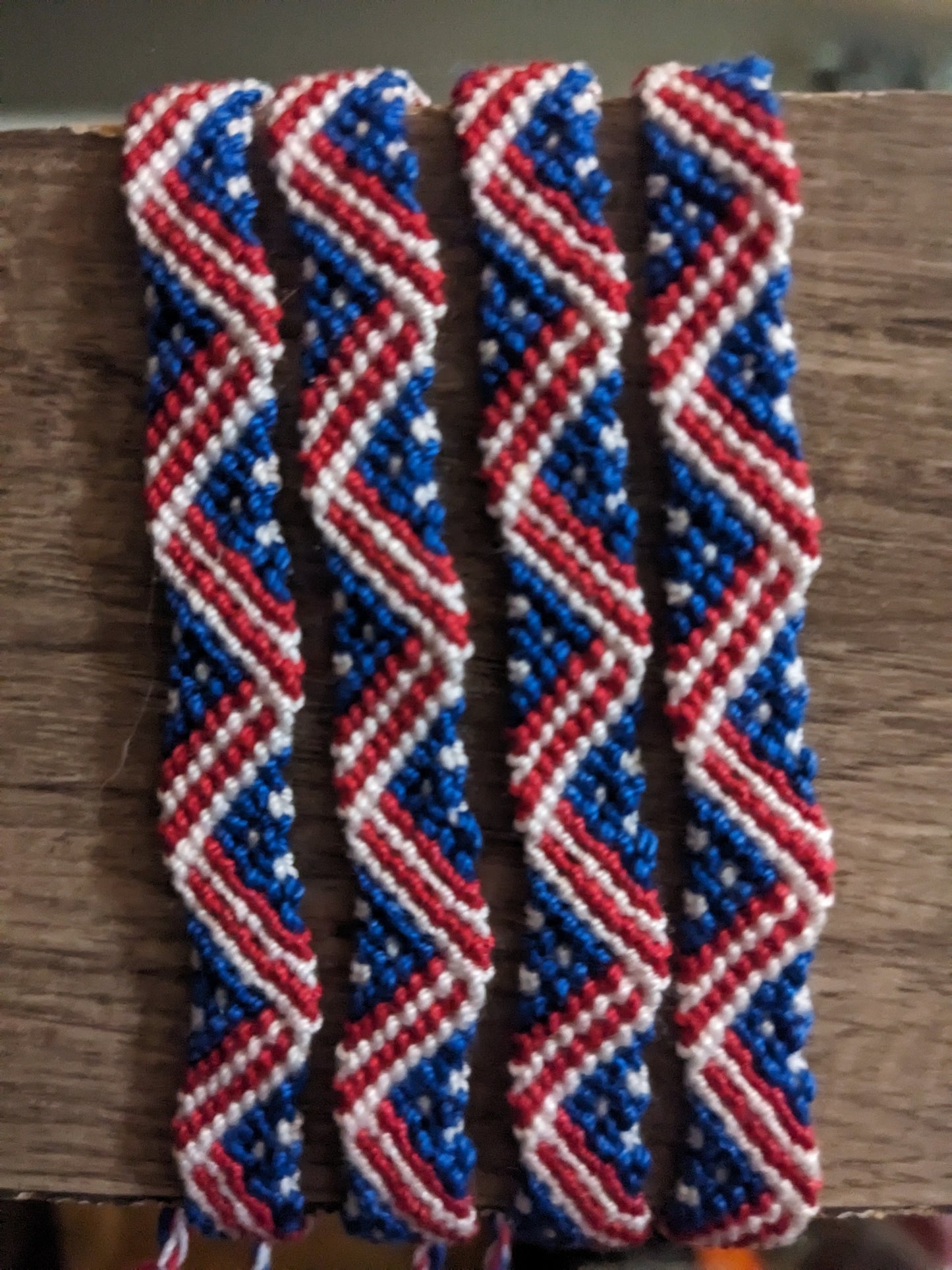 American flag bracelet